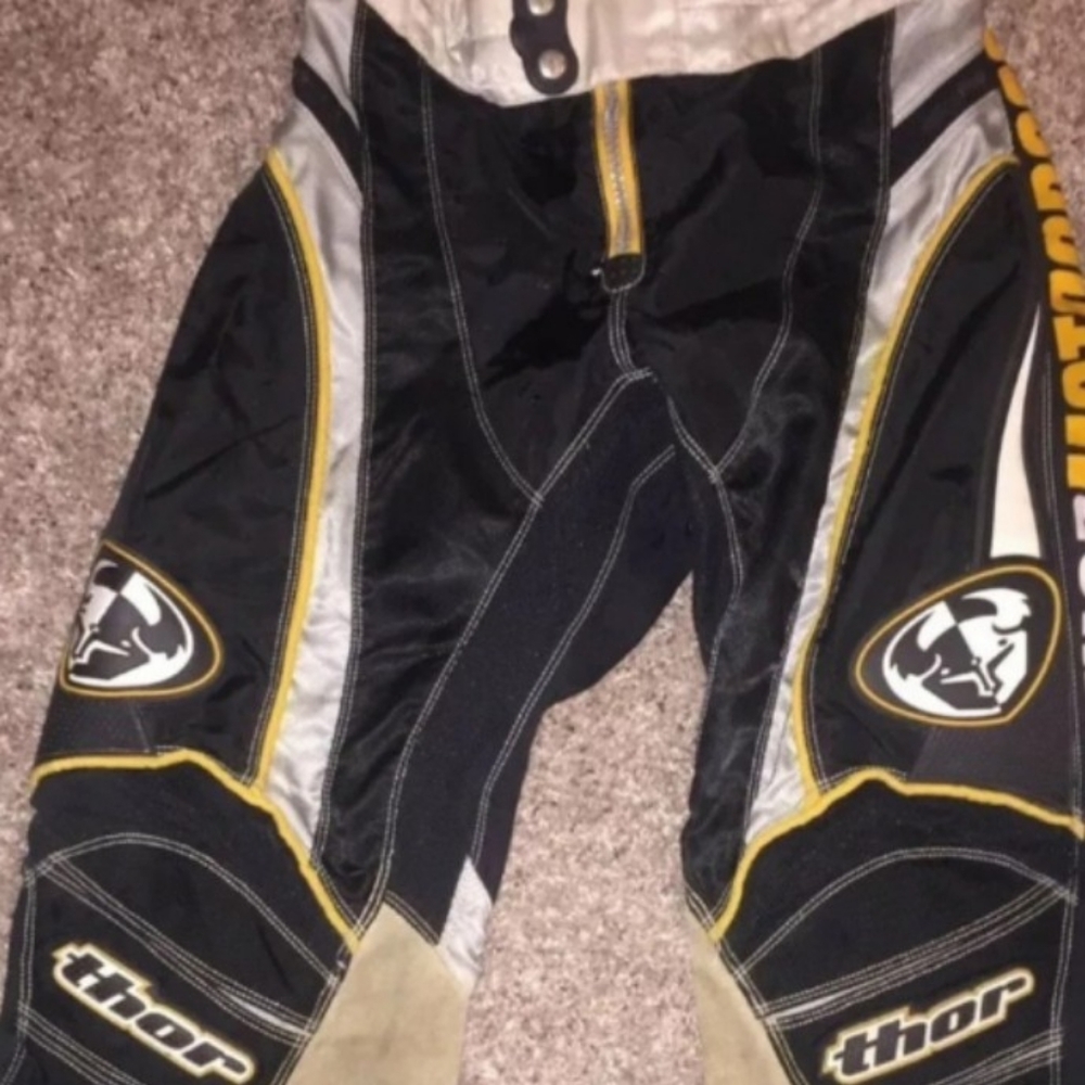 Vintage Thor Retro Motorcross MotoX/BMX Pants (Size 30 to 32)